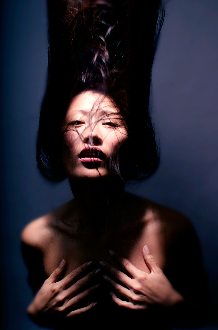 Fashion model portrait in Medellin