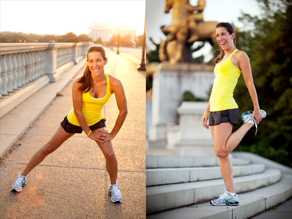 Athlete ambassador portrait for Lululemon