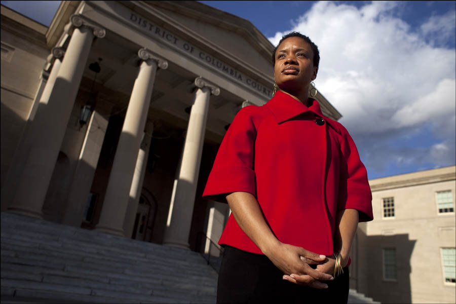 Environmental portrait of a university leader